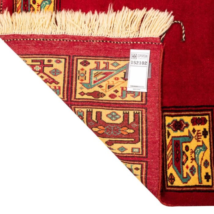 Handmade side carpet two meters long, Persia, code 152102