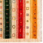Gabbeh handmade one meter C Persia code 152049