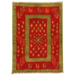 Gabbeh handmade half meter C Persia Code 152150
