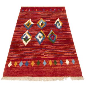 Gabbeh handmade and half thirty Persia code 171866