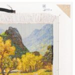 C Persia handmade carpets, autumn river landscape model, code 902540