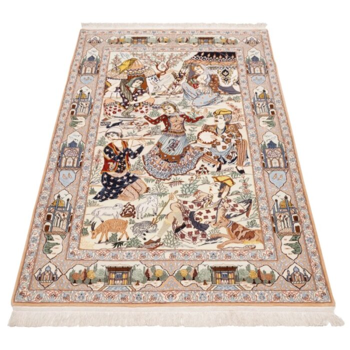 Handmade carpet two meters C Persia Code 156036