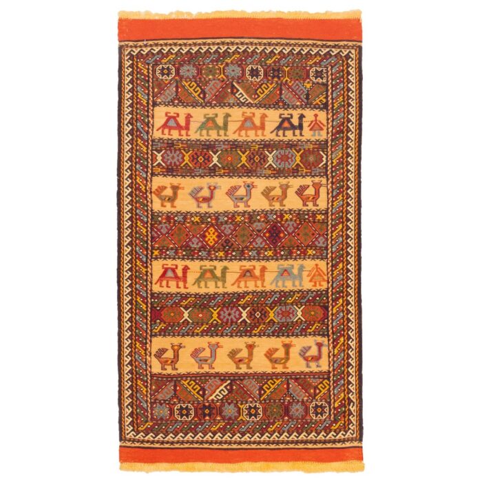 Persian Handmade Kilim Rug, 0.5 m², Code 156096
