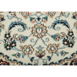 One and a half meter hand-woven carpet, Nain silk flower model, code n543049n