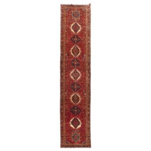 Old hand-woven carpet with a length of six and a half meters, c Persia, code 156177