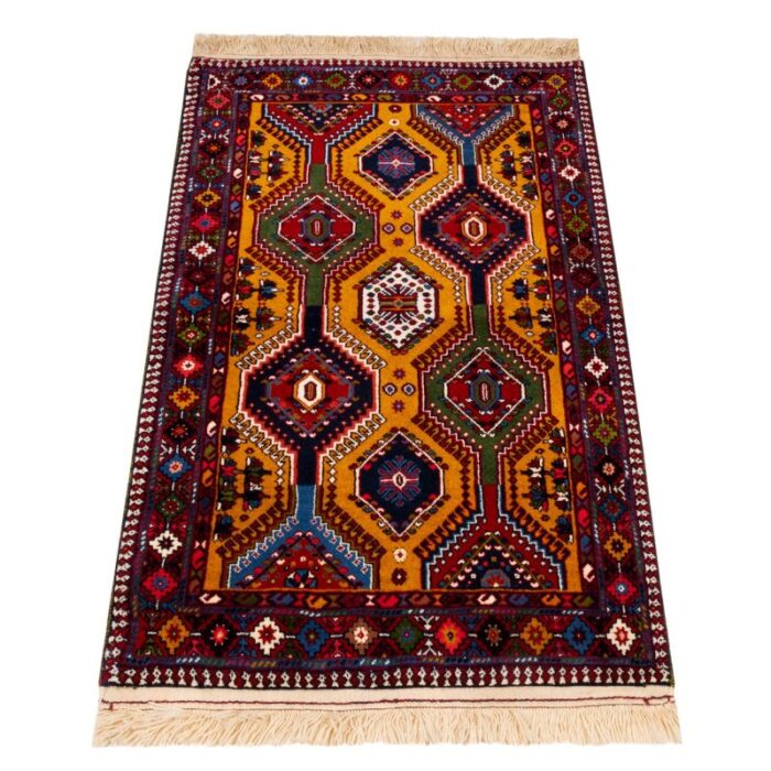 Yelmeh handmade carpet one meter C Persia Code 152213