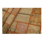Collage of three-meter hand-woven kilim, embroidered model, code g557352