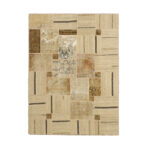 Collage of three-meter hand-woven kilim, embroidered model, code g557346
