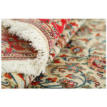 Shahreza three-meter hand-woven carpet, silk flower model, code 528468