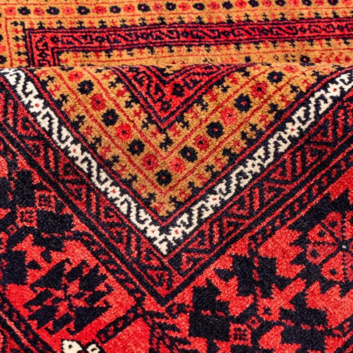 One meter old handmade carpet, Persia, code 156083