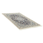 One and a half meter hand-woven carpet, Nain silk flower model, code n541165n