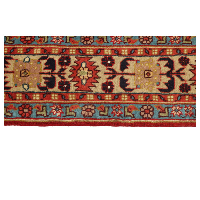 Three and a half meter hand-woven carpet, Ardabil model, silk flower, code r537207