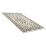 Two-meter hand-woven carpet, Nain silk flower model, code n543064n