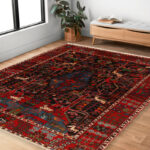 Nahavand Iliati hand-woven carpet, three and a half meters, code 521129r