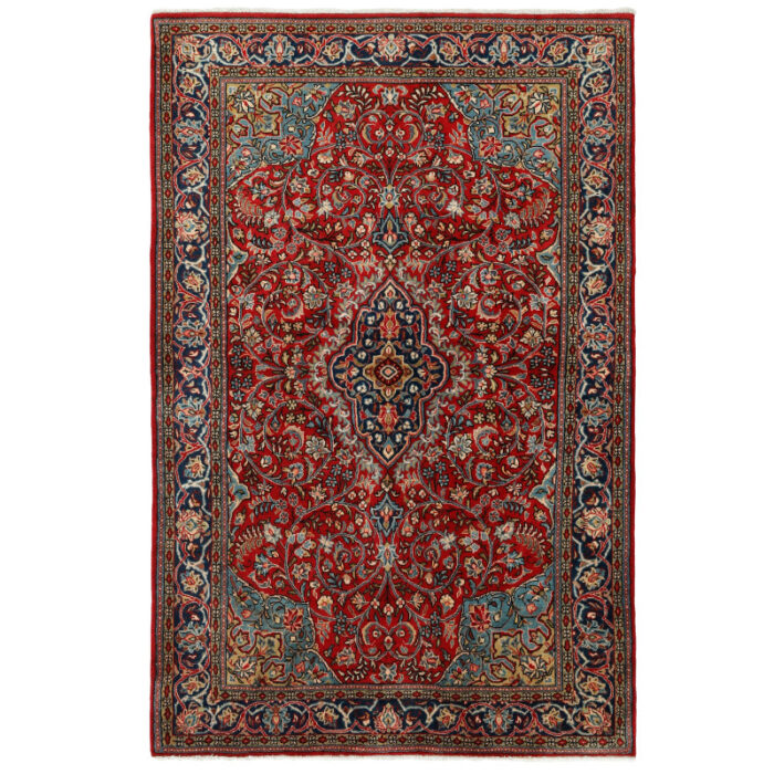 Two and a half meter hand-woven carpet, Saroogh model, code 555428r