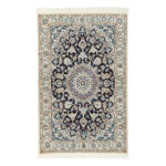 One and a half meter hand-woven carpet, Nain silk flower model, code n541165n