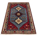 Old handmade carpet of Yalmeh Zar and half thirty Persia Code 705144