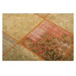 Collage of hand-woven kilim four meters, embroidered model, code g557327