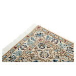 One and a half meter hand-woven carpet, Nain silk flower model, code n543015n