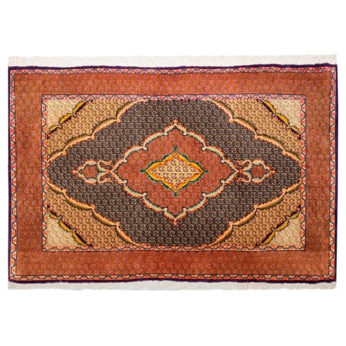 Old half-meter handmade carpet of Persia, code 156092