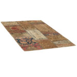 One and a half meter hand-woven carpet collage, embroidered model, code 540949r
