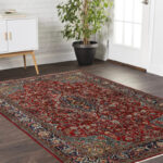Two and a half meter hand-woven carpet, Saroogh model, code 555428r