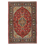 One and a half meter hand-woven carpet, Shahreza model, code a536100