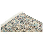 One and a half meter hand-woven carpet, Nain silk flower model, code n543031n