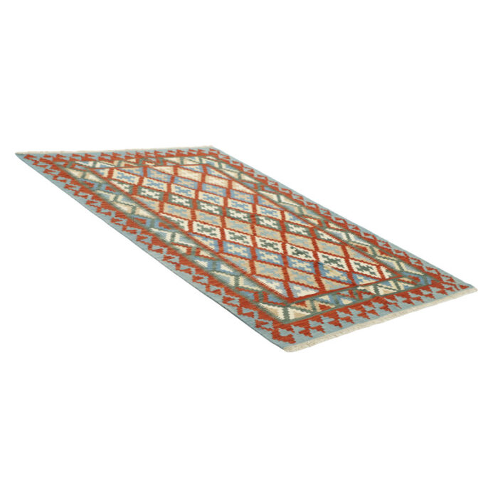 Three-meter hand-woven kilim, Qashqai model, code g567770