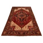 Old handmade carpet six meters C Persia Code 156118