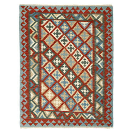 Three-meter hand-woven kilim, Qashqai model, code g567770