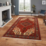 Four-meter hand-woven carpet, model Nahavand Iliati, code 521146r