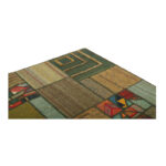 Collage of three-meter hand-woven kilim, embroidered model, code g557363