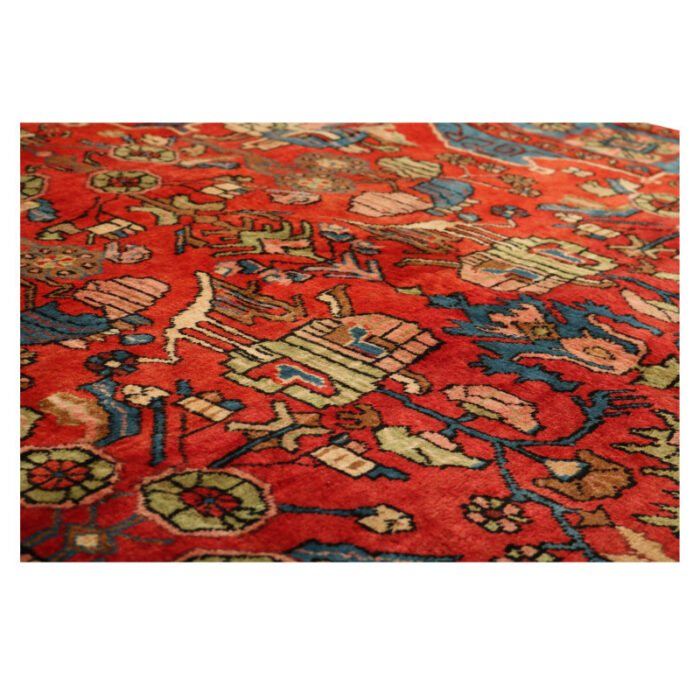Four and a half meter hand-woven carpet, Nahavand Ilyati model, code 521151r