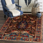 Four-meter hand-woven carpet, model Nahavand Ilyati, code 521131r