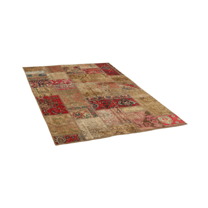 3 m², Collage Kilim, Hand woven Rug, Patchwork model, Code 498r