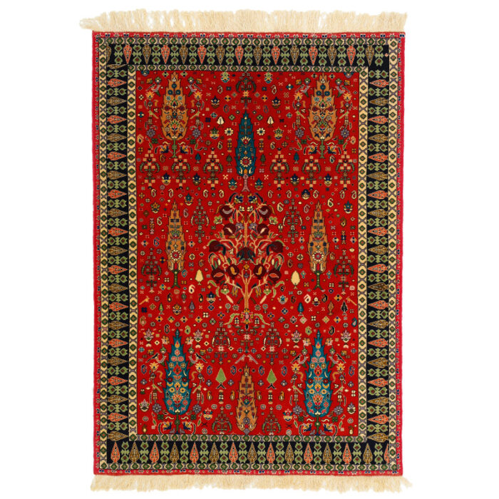 Two and a half meter hand-woven carpet, dome model, silk flower, dome, code g575438
