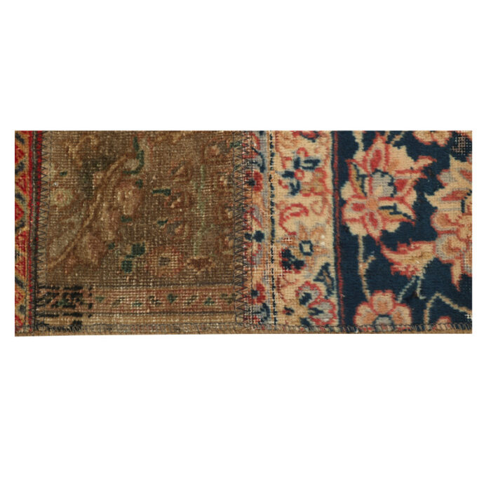 One and a half meter hand-woven carpet collage, embroidered model, code 540949r