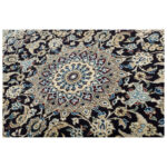 One and a half meter hand-woven carpet, Nain silk flower model, code n541165n