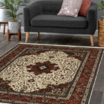 Three-meter hand-woven carpet, model Tabriz, code 499800r