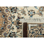 Two-meter hand-woven carpet, Nain silk flower model, code n543064n