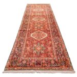 Old handmade carpet with a length of three meters C Persia Code 156107