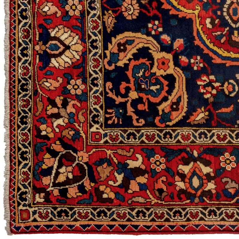 Old seven-meter handmade carpet of Persia, code 705025
