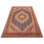 Old seven-meter handmade carpet of Persia, code 705055