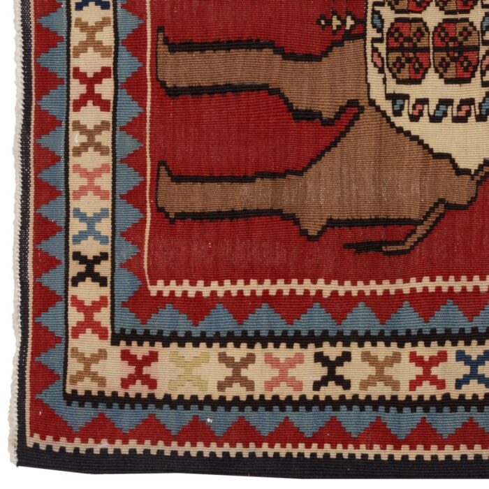 Old handmade kilim, half and thirty Persia, code 156047