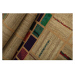 Collage of hand-woven kilim four meters, embroidered model, code g557330