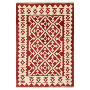 Two and a half meter hand-woven kilim, Qashqai model, code g567622