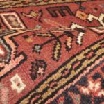 Old handmade carpet with a length of two meters C Persia Code 705169