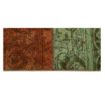 Collage of four-meter hand-woven carpet, embroidered model, code 541008r