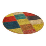 One meter hand-woven carpet collage, embroidered model, code 620r